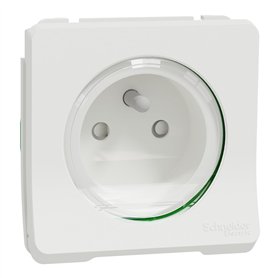 Schneider Electric - Mureva Styl - Prise courant 2P+T - composable - IP55 IK08 - connex auto - blanc - MUR39133