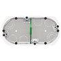 Schneider Electric - Multifix - boîte d'encastrement - Ø 67mm - prof 50mm - 2 postes entraxe 71 mm - IMT35925