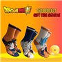 Dragon Ball Z Goku Super Saiyan Lot de 3 paires de chaussettes hautes classiques pour homme et adolescent, taille EU 43/46, oran