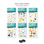 MY MANDARINE AE018O - GOMMETTES Mimi'Stick - 4 planches 10,5x16 cm - CHATS (86 stickers)
