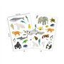 MY MANDARINE AE021O - GOMMETTES Mimi'Stick - 4 planches 10,5x16 cm - ANIMAUX EN VOIE DE DISPARITION (62 stickers)