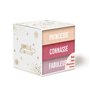 STC Coffret de 3 Chaussettes Pailletées Princesses Rose