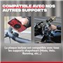 Shapeheart Innovation française, Support Telephone Voiture magnétique pour Grille d'aeration. Orientation 3D à 360°. Porte Telep