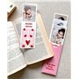Marque-pages Personnalisables avec Photos, Lot de 4 avec Étui Fabriqué en France
