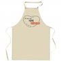 Planetee Tablier de cuisine Mamie Irremplaçable | Cadeau Fête des Grands-Mères Mamie Cuisinière Vêtement Blouse de protection Ba