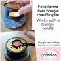 Aladine - Kit Réchaud & Cuillère pour Cire à Cacheter - Pour Créer & Chauffer Sceau de Cire - Cuillère Téflon - Faire-Part Maria