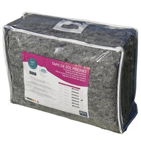 EDG by AQUALUX INTERNATIONAL - Tapis De Sol Piscine Hors Sol - 400 x 650 cm – 110 g/m² - Feutrine Piscine - Protection Liner