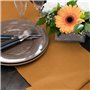 Chemin de Table Coton uni Prune