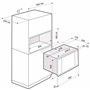 Micro ondes Encastrable De Dietrich DME7121A - Micro-Ondes Encastrable avec kit Noir - 26 litres - 900 W