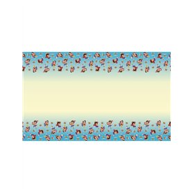 Chaks Nappe en Papier Recyclable 136 x 228 cm One Piece - Multicolore