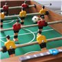 Mini Babyfoot de Table FISHTEC Équipement Complet en Bois - Enfants Adulte - Jeu de Table Soccer - Baby-Foot - 48,5 x 30.5 x 9 c