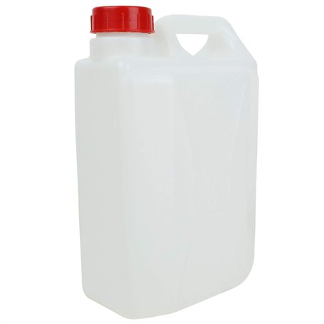 Linxor - Bidon en Plastique (PEHD) pour Usage Alimentaire avec Bouchon - 5L