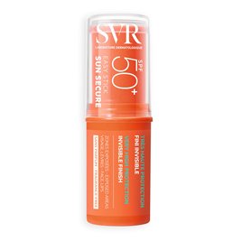 SVR - NEW Easy Stick SPF50+ Visage & Corps Sun Secure - Invisible - Association de Filtres Brevetée - Résiste à L'Eau - Pour Béb