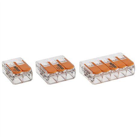 WAGO - Blister panaché de 20 bornes de connexion automatique 2