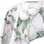 Linnea Taie de traversin 200x43 cm Percale 100% Coton Magnolia Vert Sauge