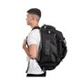 METAL BOXE Sac A Dos Boxing - Sac à Dos avec Bretelles ou Sac Classique avec poignées et bandoulière. Noir FR: Taille Unique (Ta