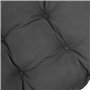 Outsunny Coussin d'assise pour Banc de Jardin Rembourrage épais 100 x 40 x 10 cm, Gris foncé