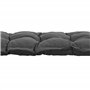 Outsunny Coussin d'assise pour Banc de Jardin Rembourrage épais 100 x 40 x 10 cm, Gris foncé