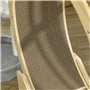 PawHut Lot de 4 griffoir Chats Carton, Planches à gratter réversibles pour Chat, 55 x 25,5 cm, Remplacement pour Tapis de Course