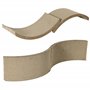 PawHut Lot de 4 griffoir Chats Carton, Planches à gratter réversibles pour Chat, 55 x 25,5 cm, Remplacement pour Tapis de Course