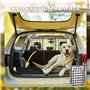 PawHut Grille de séparation Voiture pour Chien Pliable barrière de Chien pour Voiture Grille de Protection pour Chien Voiture La