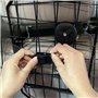 PawHut Grille de séparation Voiture pour Chien Pliable barrière de Chien pour Voiture Grille de Protection pour Chien Voiture La