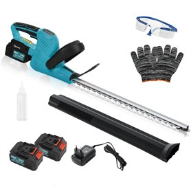Outsunny Taille-Haies électrique avec 2 Batteries 3 AH et Chargeur 0