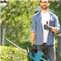 Outsunny Taille-Haies électrique avec 2 Batteries 3 AH et Chargeur 0,8A, Taille-Haies sans Fil avec Longueur de Coupe 51 cm, pou