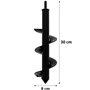 GT Market Forêt tarière Ø 8 cm pour perceuse et visseuse - Longueur 30 cm