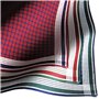 Mouchoirs Tissu Homme Premium 100% Coton Peigné - 45cm x 45cm - 3 Pièces - Modèle A15