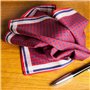 Mouchoirs Tissu Homme Premium 100% Coton Peigné - 45cm x 45cm - 3 Pièces - Modèle A15