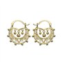 BOBIJOO JEWELRY - Boucles d'oreilles Savoyardes 25mm Enfant Adulte Or Diamant