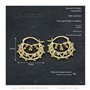 BOBIJOO JEWELRY - Boucles d'oreilles Savoyardes 25mm Enfant Adulte Or Diamant