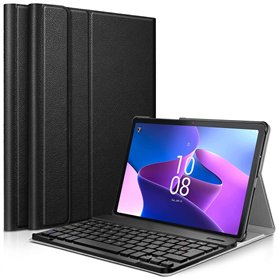 KARYLAX - Étui de Protection Slim (Noir) + Clavier Bluetooth pour Lenovo Tab P11 / Tab P11 Plus 11" 2021 (TB-J606F/J606L/J607)