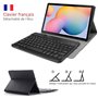 KARYLAX - Étui de Protection Slim (Noir) + Clavier Bluetooth pour Lenovo Tab P11 / Tab P11 Plus 11" 2021 (TB-J606F/J606L/J607)
