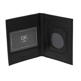 Gk Pro Porte carte 2 volets 4184 - Noir