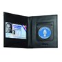 Gk Pro Porte carte 2 volets 4184 - Noir