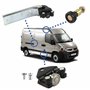 3 roulettes porte latérale compatible pour Master 2