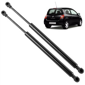 2 verins de coffre compatibles pour Twingo 2 (2007-2014) vérin de hayon. 8200385560