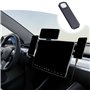 Support Porte Telephone Pour Tesla Model X Model 3 et Tous Ecrans de Voiture Type Tablette - Aimants Magnetique -Reglable - Port