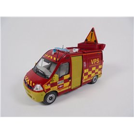 OPO 10 - Camion de Pompiers 1/43 Renault Master Lanéry Véhicule de balisage et de signalisation (VBS) - Véhicule léger Sapeurs P