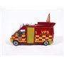 OPO 10 - Camion de Pompiers 1/43 Renault Master Lanéry Véhicule de balisage et de signalisation (VBS) - Véhicule léger Sapeurs P
