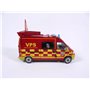 OPO 10 - Camion de Pompiers 1/43 Renault Master Lanéry Véhicule de balisage et de signalisation (VBS) - Véhicule léger Sapeurs P