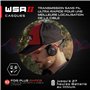 XP Metal Detectors WSAII Casque sans Fil Compatible avec Les détecteurs de métaux Deus II RC et WS6 Master, Casque Pliable, conn