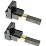 SPARES2GO Paire de balais de charbon moteur compatible avec Dyson Aspirateur DC29 DC32 DC33 (Paquet de 2, avec boîtier de brosse