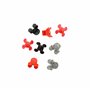 DISNEY Minnie Mouse - Lot de 8 Pinces à Cheveux Mickey & Minnie - Cheveux Fins - Produit Officiel Disney