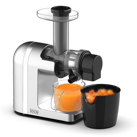 Extracteur de jus de fruits pressés à Froid Machine SPEZIA H36cm 200W avec moteur silencieux et fonction d'inversion