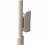 Lot de 4 Bloqueurs de Manivelle Magnétique Blancs pour Volets Roulants - Support Mural Aimanté - Fixation et utilisation Facile 