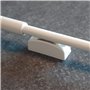 Lot de 4 Bloqueurs de Manivelle Magnétique Blancs pour Volets Roulants - Support Mural Aimanté - Fixation et utilisation Facile 