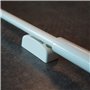 Lot de 4 Bloqueurs de Manivelle Magnétique Blancs pour Volets Roulants - Support Mural Aimanté - Fixation et utilisation Facile 
